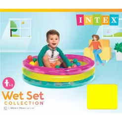 INTEX CLASSIC 3-RING BABY BALL PIT, AGES 1-3 42148674