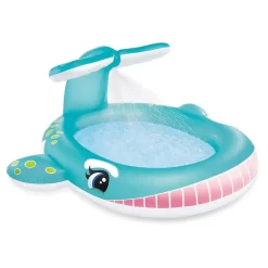 INTEX WHALE SPRAY POOL, AGES 2+