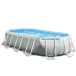 INTEX PRISM FRAME OVAL POOL SET, AGES 6+