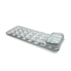 INTEX 18-POCKET SUNTANNER MAT, CLEAR TOP/SILVER BOTTOM, SHELF BOX 42158894