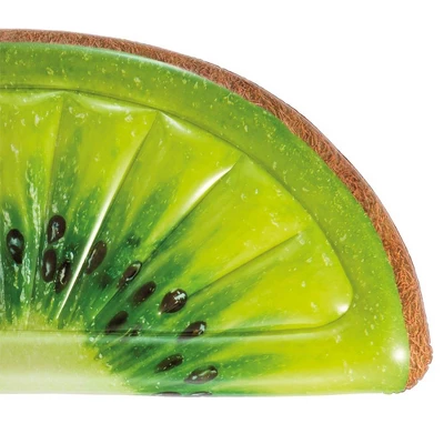 Intex Giant Inflatable 70 Inch Kiwi Slice Mat Swimming Pool Float Lounger Raft - Image 4