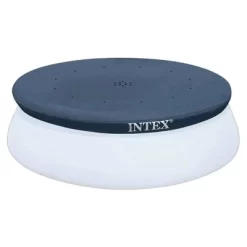 Intex 10' Swimming Pool Debris Cover & 1000 GPH Pool Cartridge Filter Pump