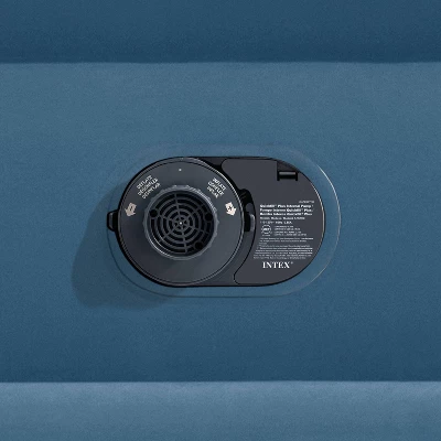 Intex Raised Thermalux 20" Queen Air Mattress With 120V Internal Pump