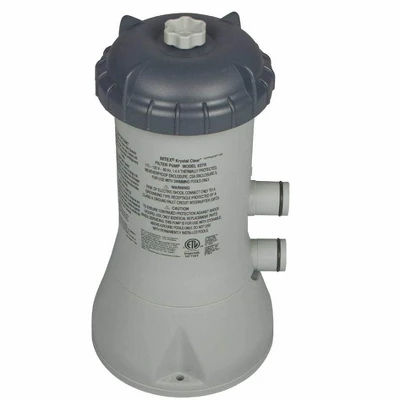 Intex Krystal Clear 1000 GPH Filter Pump & 15000 Gal Saltwater Chlorinator