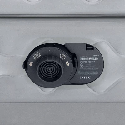 Intex 20" Supreme Air-Flow Twin Size Air Mattress With Internal 120V Pump - Image 2