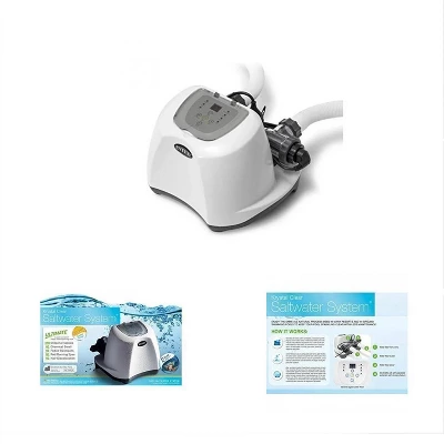 Intex Krystal Clear Saltwater Pool Chlorine System For 4,500 Above Ground Swimming Pools With Automatic Timer And Ground Fault Circuit Interrupter - Image 4