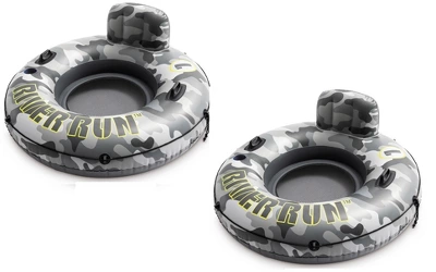 Intex 56835EP Camo River Run 53-Inch Inflatable Tube - 2 Pack