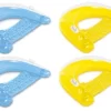 Intex Sit 'N Float Inflatable Lounges Blue And Yellow 4 Pack 60" X 39"