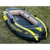 Intex Seahawk Inflatable Floating Boat Raft Set With Oars & Air Pump