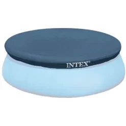 Intex Steel Frame Above Ground Pool Ladder & Intex 15 Ft Above Ground Pool Cover