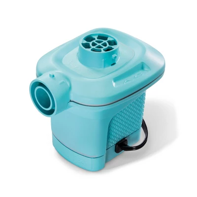 Intex Raised 16" Air Mattress With Hand Held 120V Pump - Twin Size - Image 2