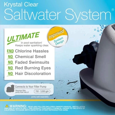 Intex Krystal Clear Saltwater System For Above Ground Swimming Pools (2 Pack) - Image 4