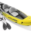 Intex Explorer K2 Inflatable Kayak Set 2 Person 10 Ft 3in X 3ft X 1ft 8in