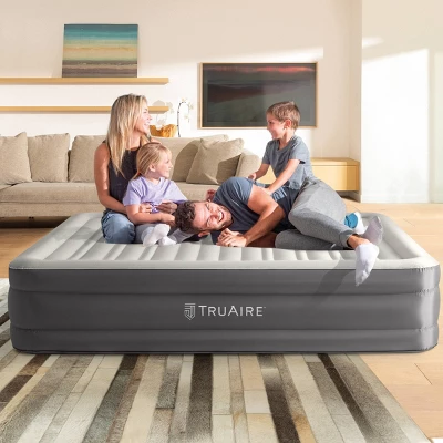 Intex Raised TruAire 18" Queen Air Mattress With Internal 120V Pump - Image 2