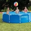 Intex 10ft X 30in Metal Frame Above Ground Swimming Pool Set With Filter Pump