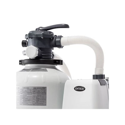 Intex 2800 GPH Pool Sand Filter Pump W/Krystal Clear Saltwater System - Image 4