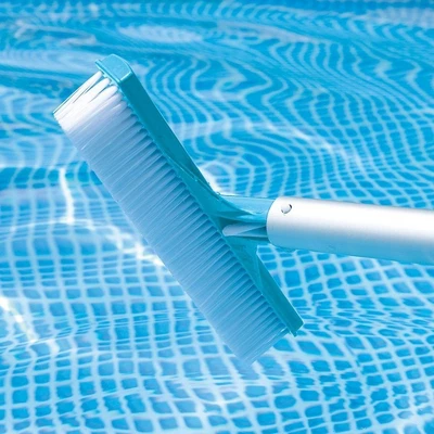 Intex 29056E Basic Swimming Pool Debris Cleaning Kit With Algae Cleaning Wall Brush And Garden Hose Required Vacuum Head - Image 2