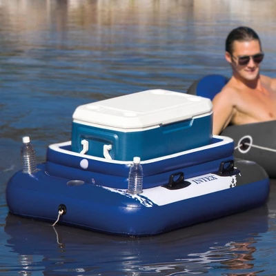 Intex Inflatable Mega Chill II 72 Can Beverage Cooler Float With Lid | 58821EP - Image 3
