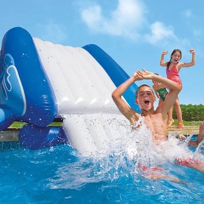Intex Kool Splash Inflatable Pool Water Slide & Inflatable UFO Chair - Image 3