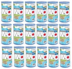 Intex Type A Easy Set Pool Filter Cartridge (18-Pack) | 29000E (59900E)