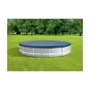 Intex 28031E 12 Foot Round Frame Set Easy Above Ground Swimming Pool Debris Cover With Tie-Down Ropes And Drain Holes, (Pool Sold Separately)