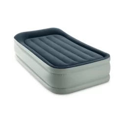 Intex Elevated 18" Premium Comfort Twin Air Mattress With Internal Pump