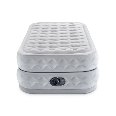 Intex 20" Supreme Air-Flow Twin Size Air Mattress With Internal 120V Pump - Image 3