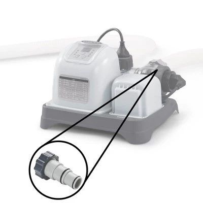 Intex Replacement Hose Adapter A W/ Collar For Threaded Connection Pumps (Pair) - Image 4