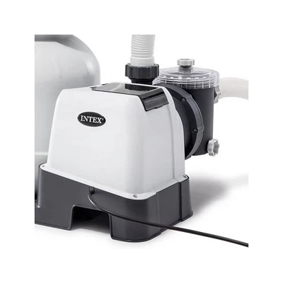Intex 2100 GPH Pool Sand Filter Pump W/Krystal Clear Saltwater System - Image 3
