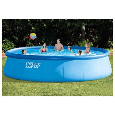 Intex 18’ X 48” Above Ground Swimming Pool And 2500 GPH Cartridge Filter Pump - Image 2