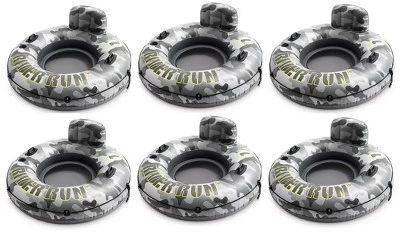 Intex Camo River Run 53-Inch Inflatable Tube - 6 Pack