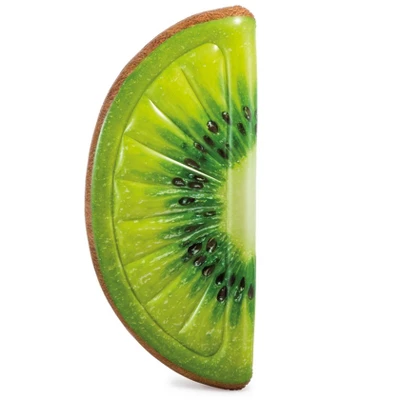 Intex Giant Inflatable 70 Inch Kiwi Slice Mat Swimming Pool Float Lounger Raft - Image 3