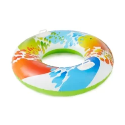 Intex 58202EP Inflatable 48" Color Whirl Tube Swimming Pool Raft With Handles