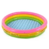Intex 58 X 13 Inch Inflatable Sunset Glow Colorful Backyard Kiddie Pool & Small Plastic Multi-Colored Fun Ballz With Carrying Bag, 100 Pack