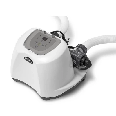 Intex 2100 GPH Pool Sand Filter Pump W/Krystal Clear Saltwater System - Image 2