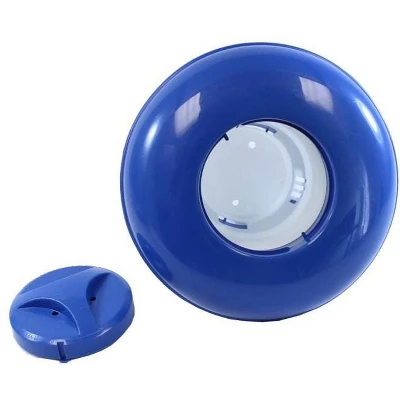 Intex 8 Foot Round Protective Cover For Above Ground Outdoor Swimming Pools With 7 Inch Floating Chlorine Dispenser, (Pool Not Included) - Image 5